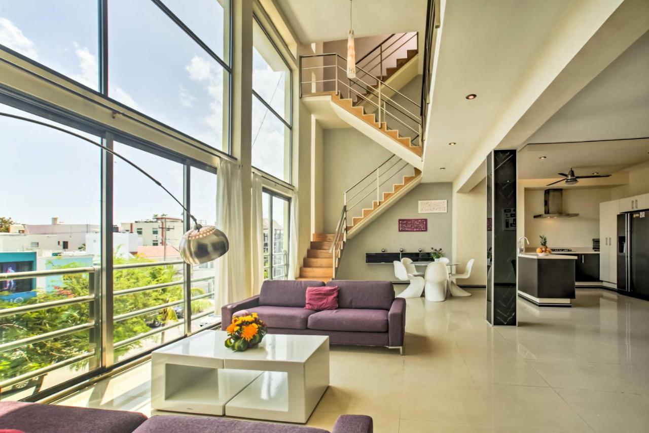 Luxury Penthouse With Rooftop Pool - Walk To Beach! Apartamento *