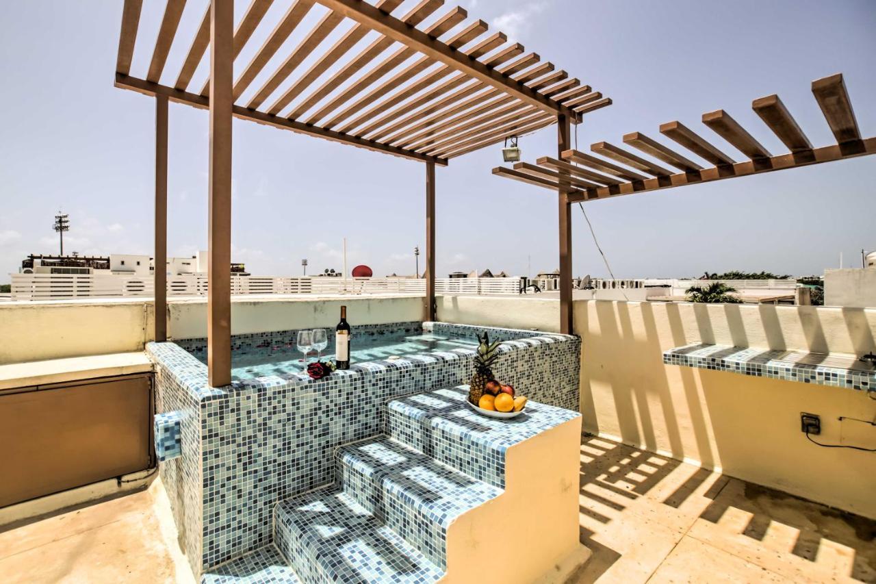 Luxury Penthouse With Rooftop Pool - Walk To Beach!