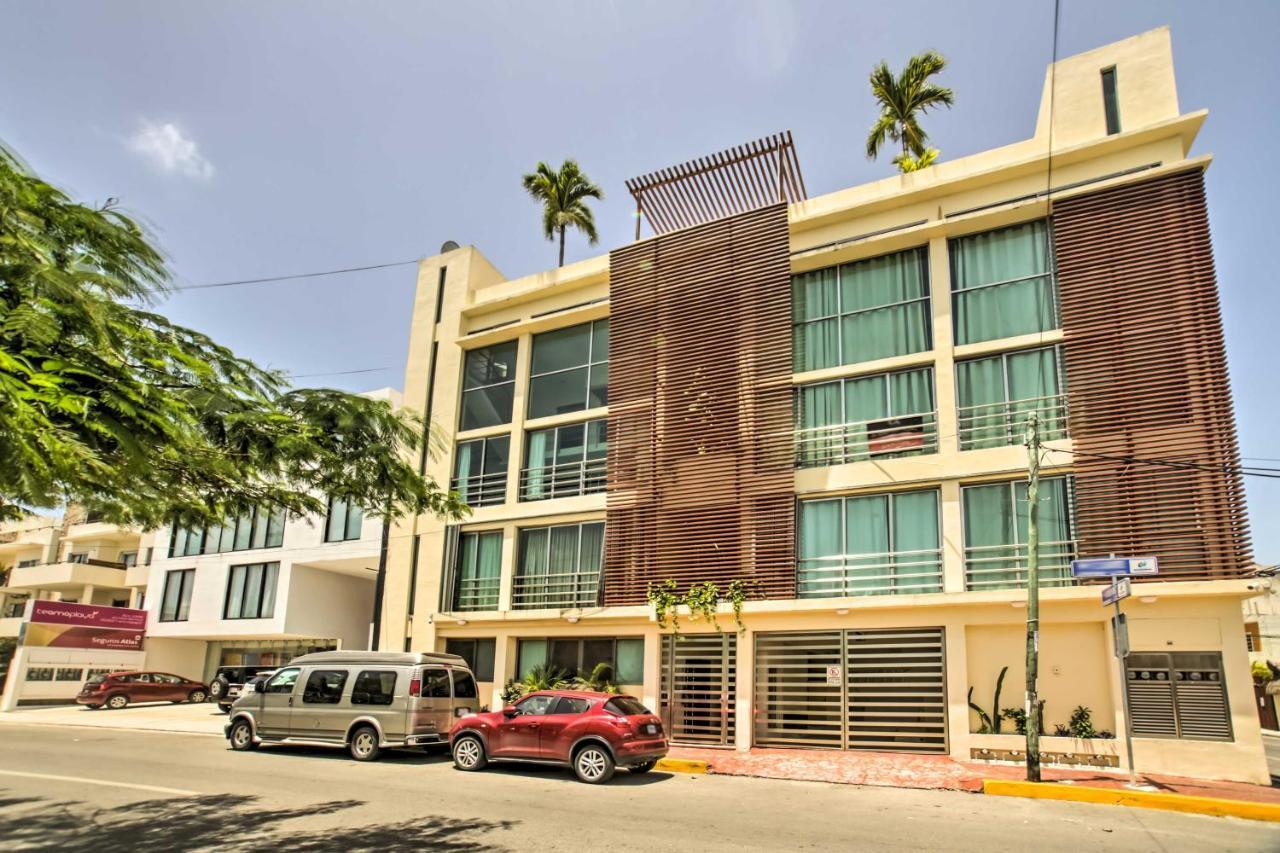 Apartamento Luxury Penthouse With Rooftop Pool - Walk To Beach! Playa del Carmen