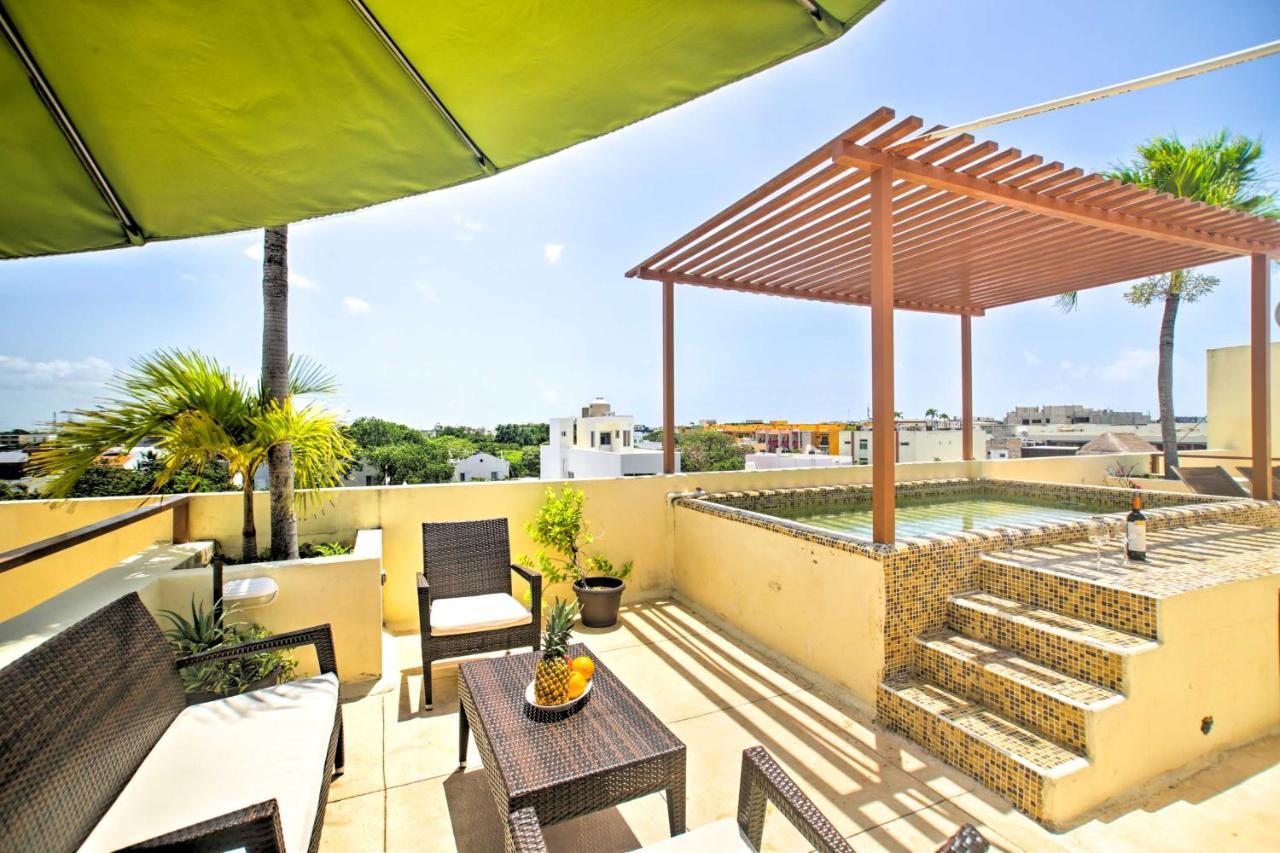 Luxury Penthouse With Rooftop Pool - Walk To Beach! Apartamento *